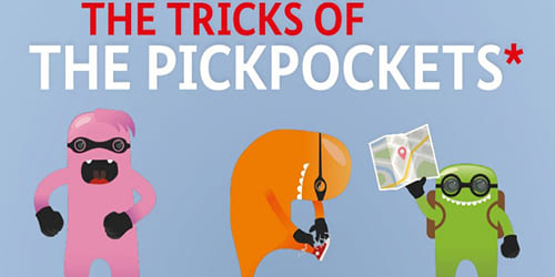 "Stop pickpockets": la campagna per tutelarci dai borseggiatori