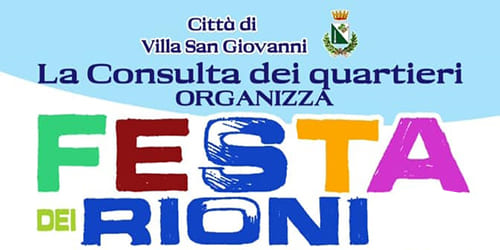 Festa dei Rioni 2021 Villa San Giovanni, ecco gli appuntamenti