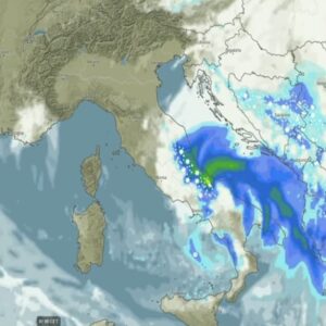 Meteo Sud: vento forte e freddo polare nelle prossime ore