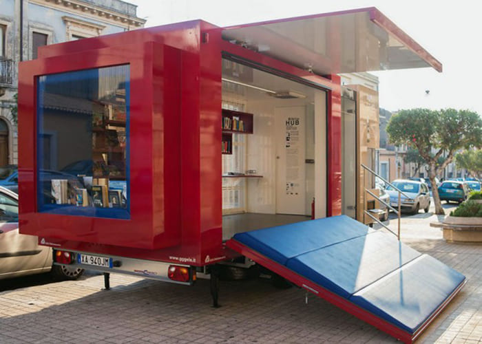 Anche a Villa San Giovanni la BiblioHub, la biblioteca itinerante