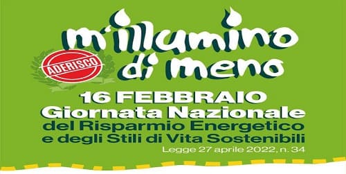 M'illumino di Meno 2023: Il Comune di Campo Calabro aderisce all'iniziativa del 16 febbraio 