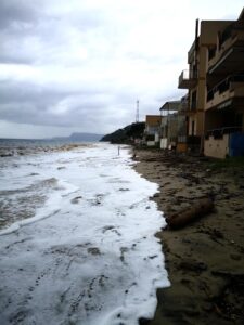 Mareggiata a Cannitello - Villa San Giovanni