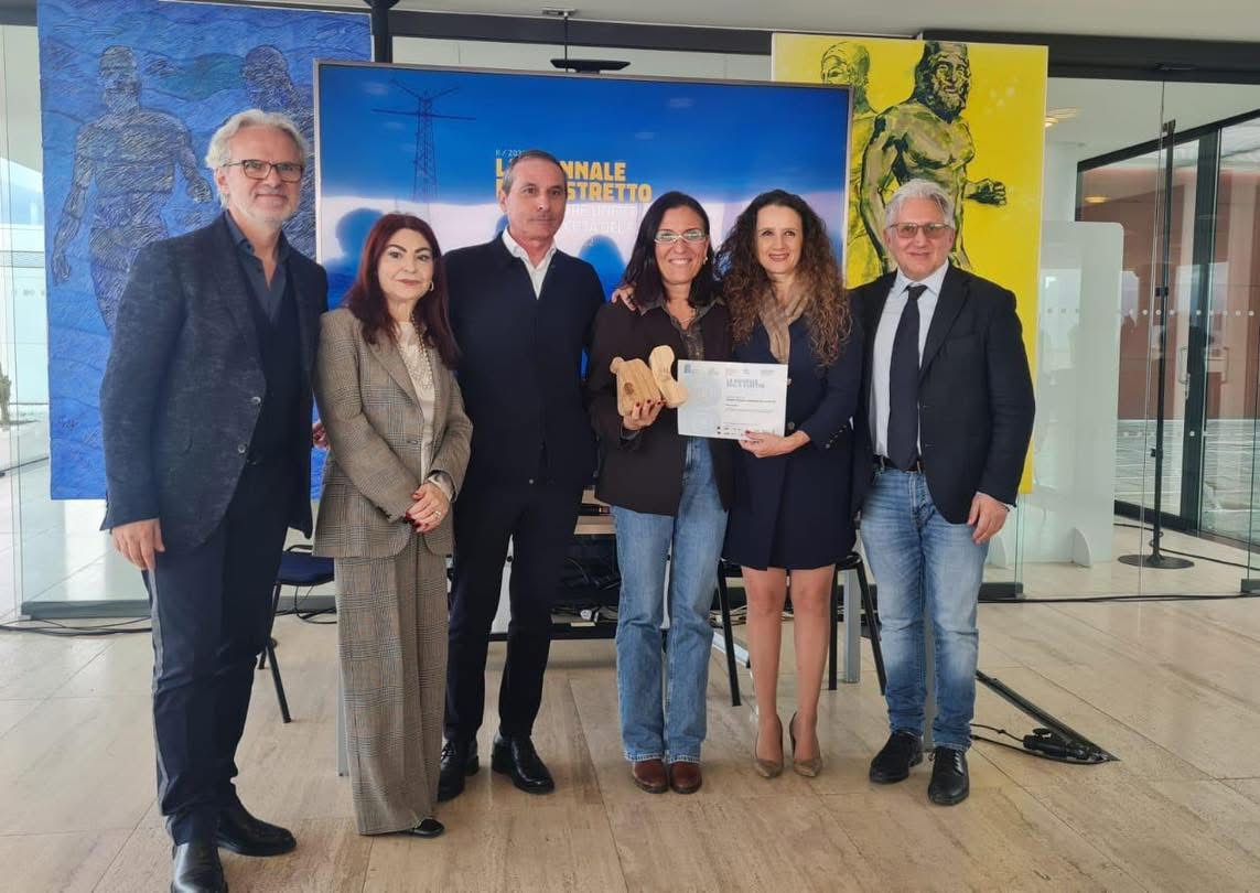 Biennale dello stretto premio sindaco di villa San Giovanni Giusy Caminiti