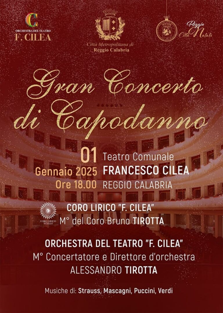 concerto di capodanno teatro cilea reggio calabria