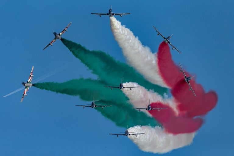 frecce tricolore in evoluzione