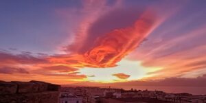 nubi lenticolari - stretto di messina